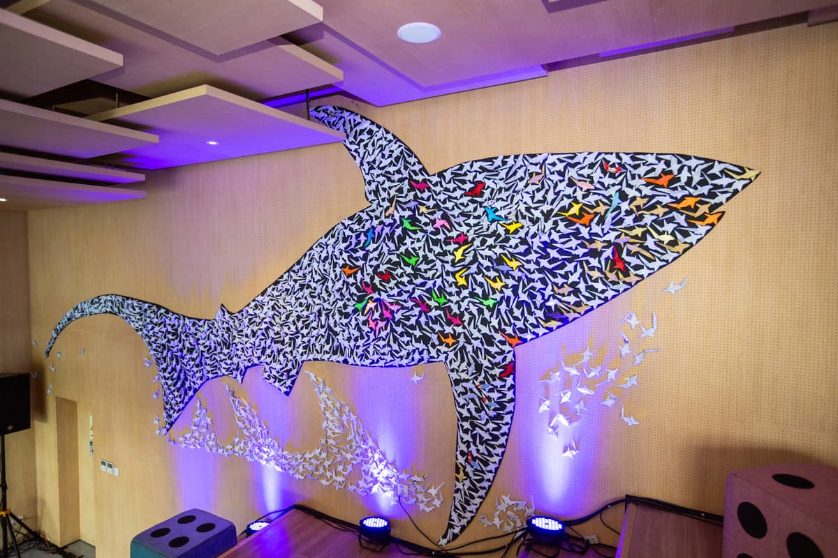 lyf Cebu’s Thresher Shark display.